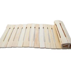 Изображение коврик для бани и сауны «классический» 40x120 (деревянный)