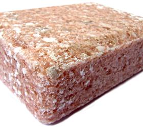 Изображение соляная плитка «ионы здоровья» большой с гималайской солью 1 ,3 кг. для бани и сауны