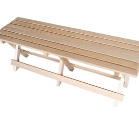 Изображение скамья складная деревянный